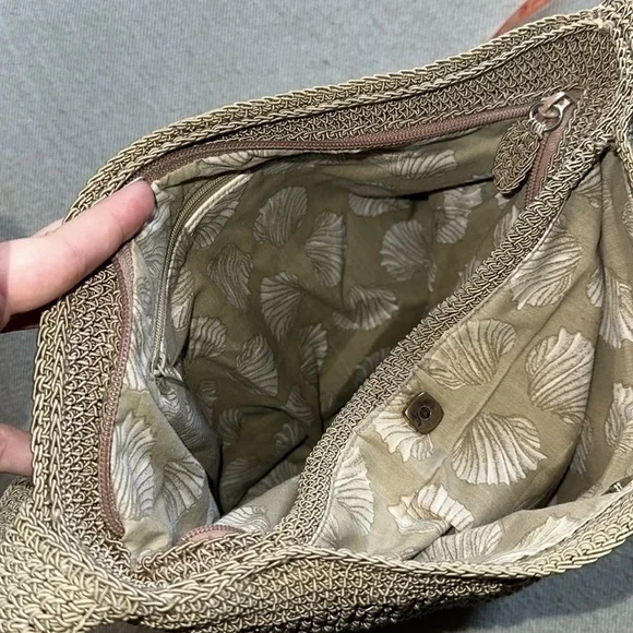 Knit  Pattern Shoulder Bag - Picture 8 of 9